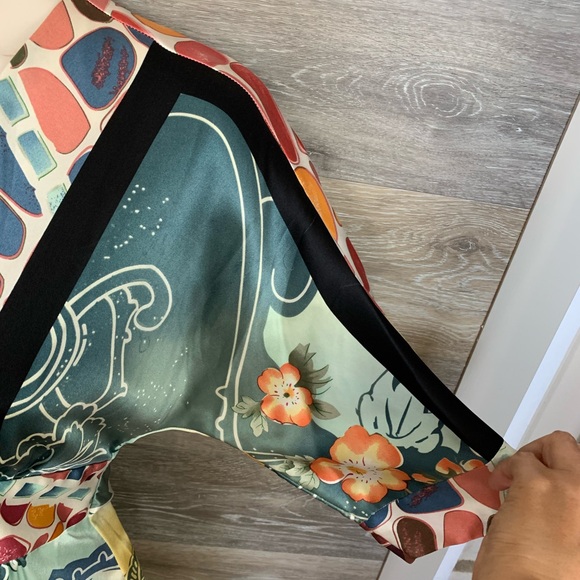 Kimono style silk dress by Single - Picture 8 of 11